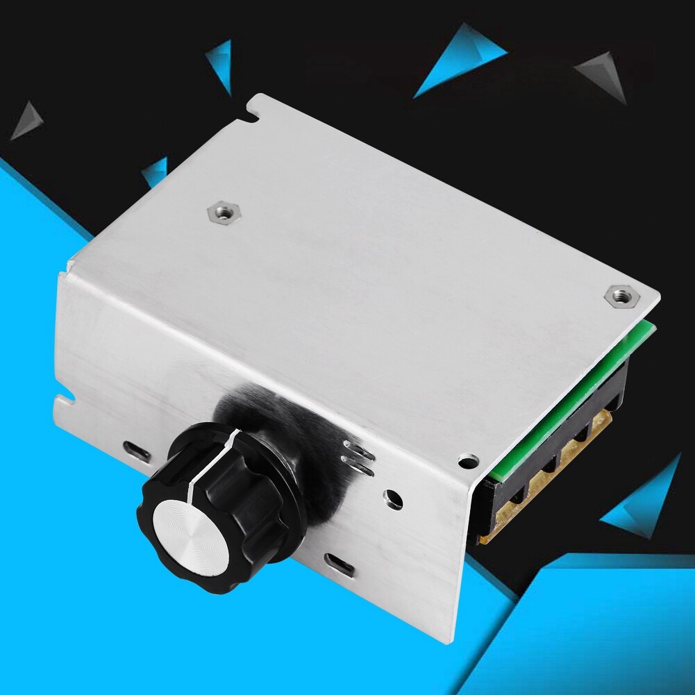 High Power 4000W AC 220V SCR Speed Controller Motor Electronic Voltage Regulator