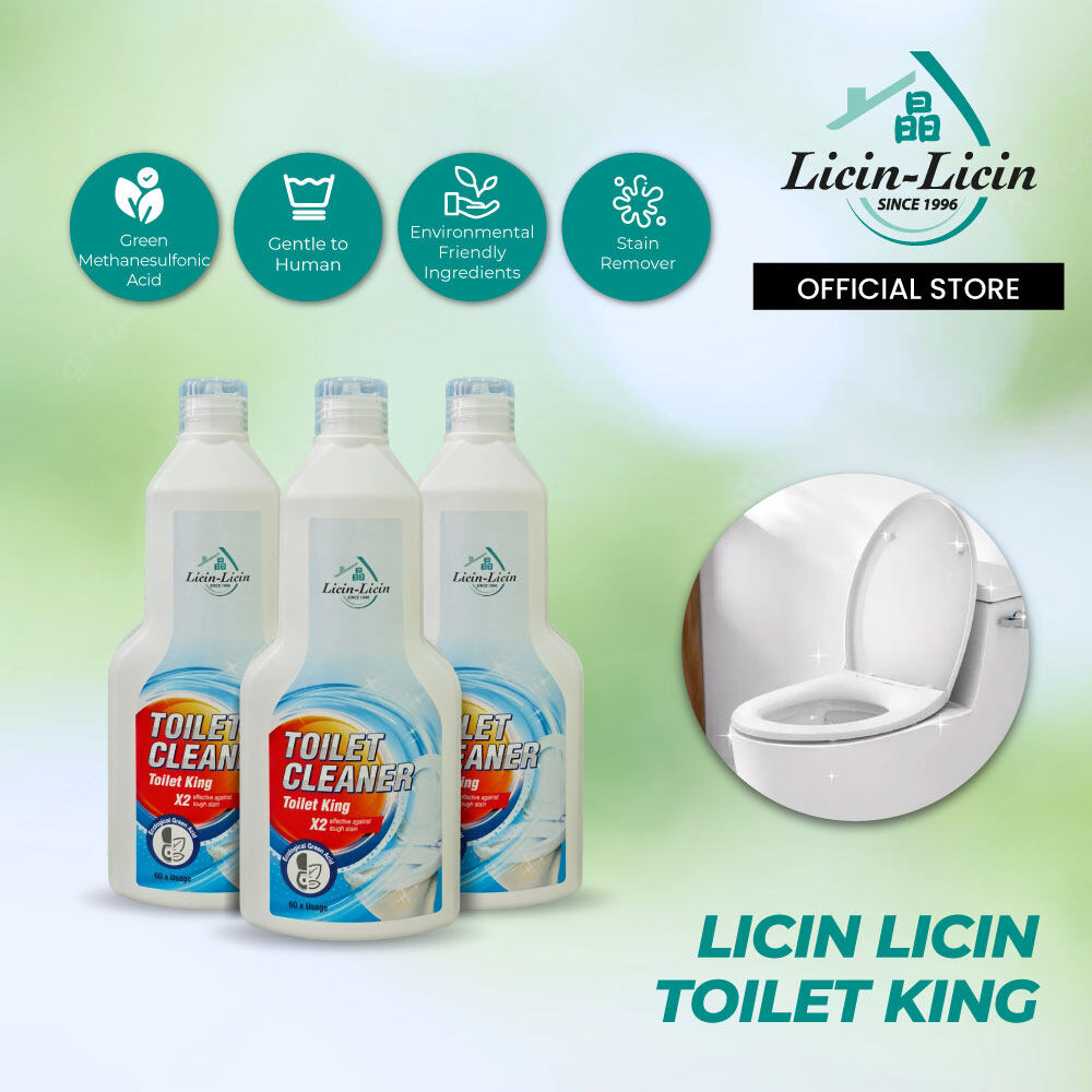 Licin Licin Toilet King 900ML Toilet Cleaner Tough Stain Remover Anti
