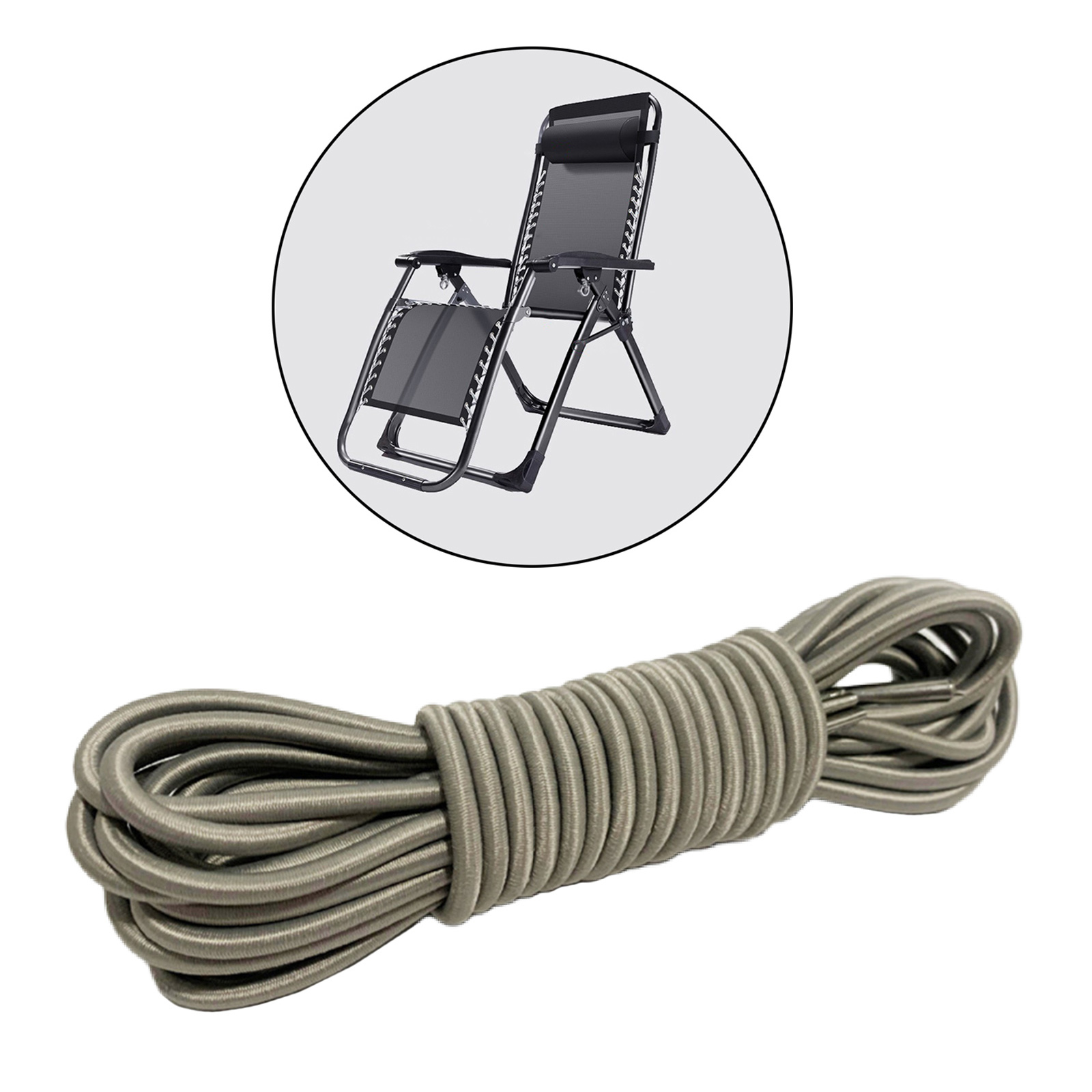 Moon Set of 4pcs 220cm 135cm Recliner Laces Cords Repair Tool for Patio Summer Leisure Chairs Couch