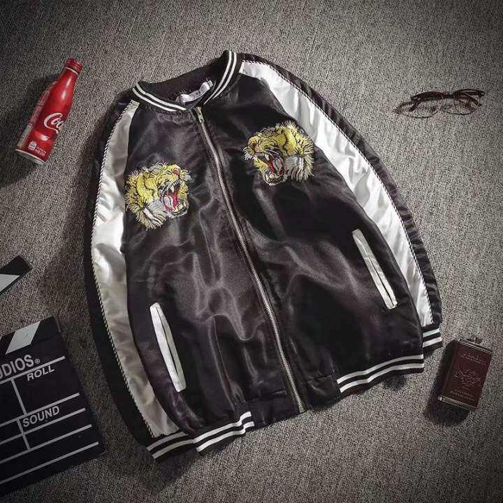 youth satin baseball jacket