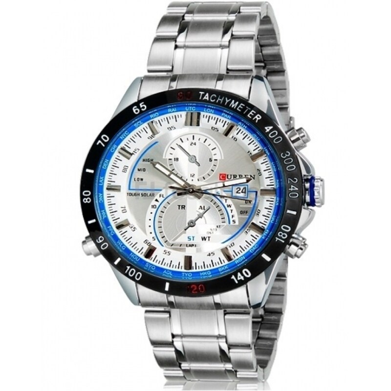 Curren Mens Silver Stainless Steel Strap Watch 8149 Malaysia