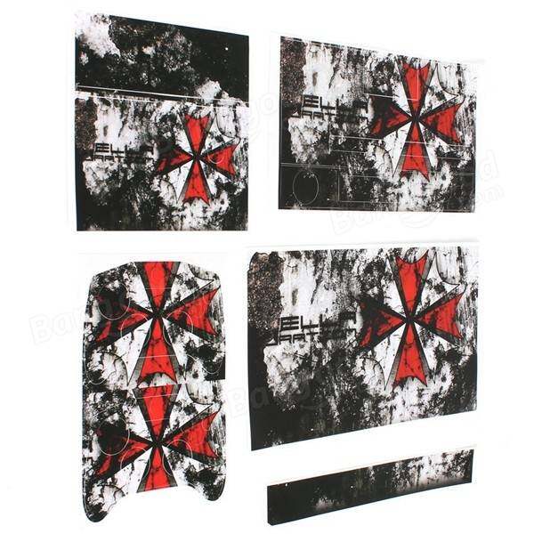 cross Red Decal Skin Sticker Protector For XBOX ONE Controller Console