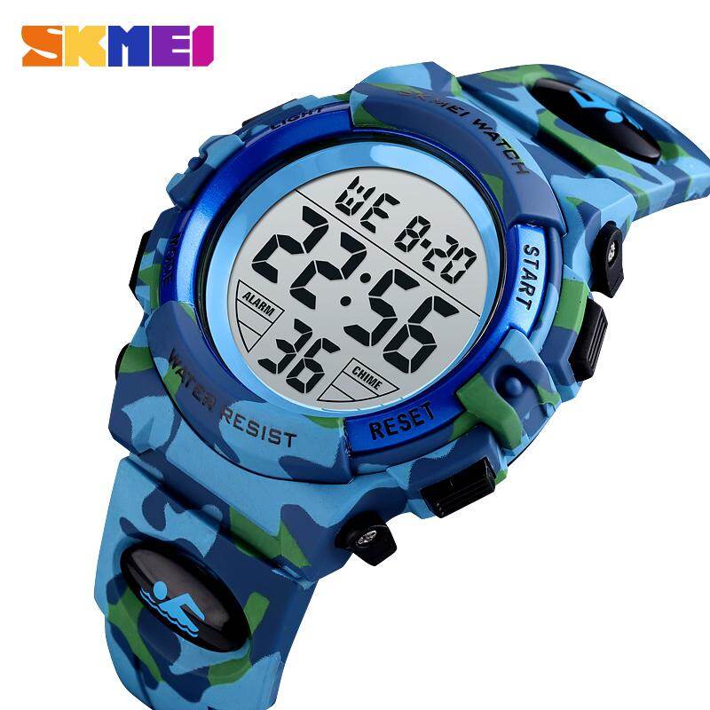 SKMEI Children Sport Watch Waterproof LED Digital Watches Multifunction Electronic Watch For Kids Boys Girls Gifts 1548