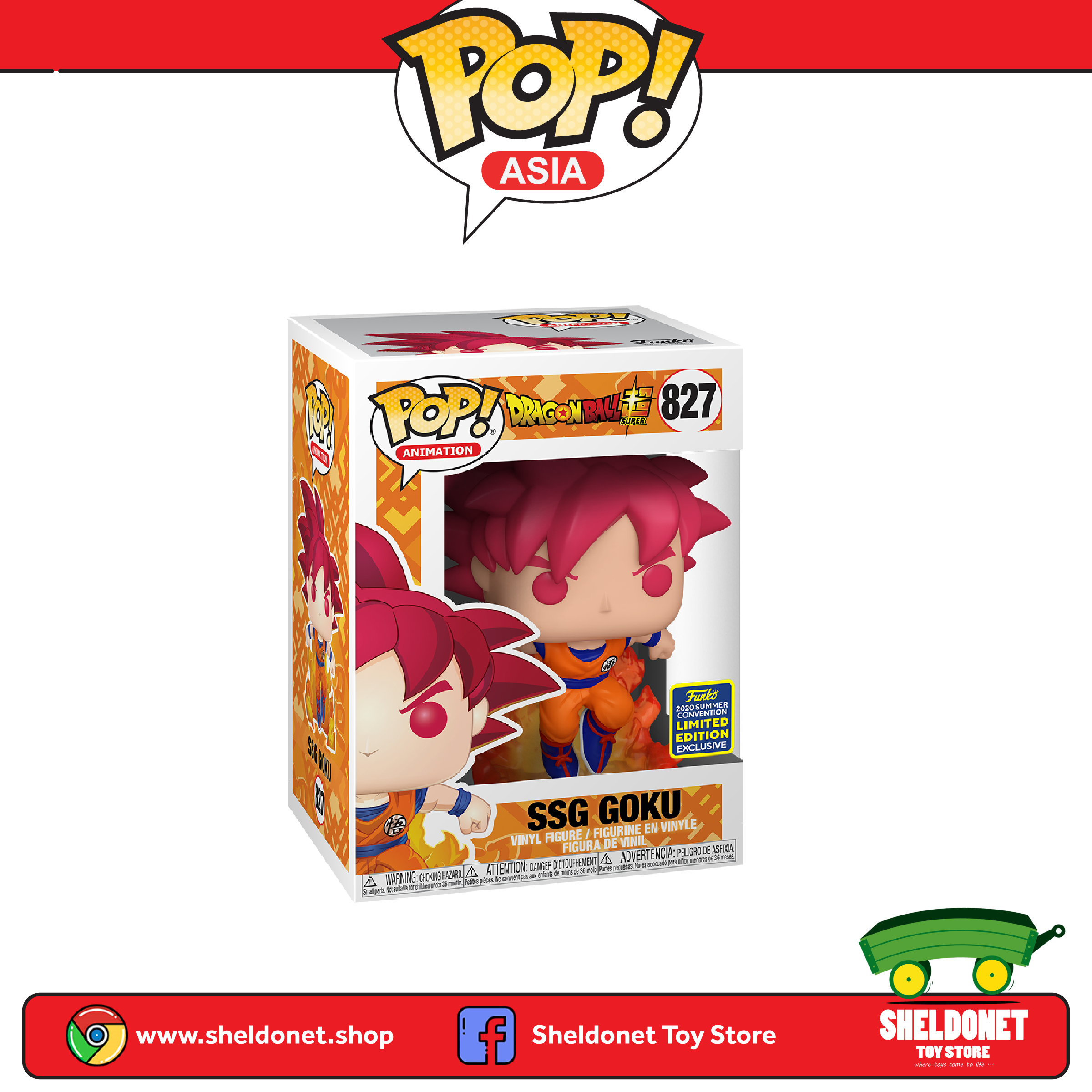 goku sdcc funko