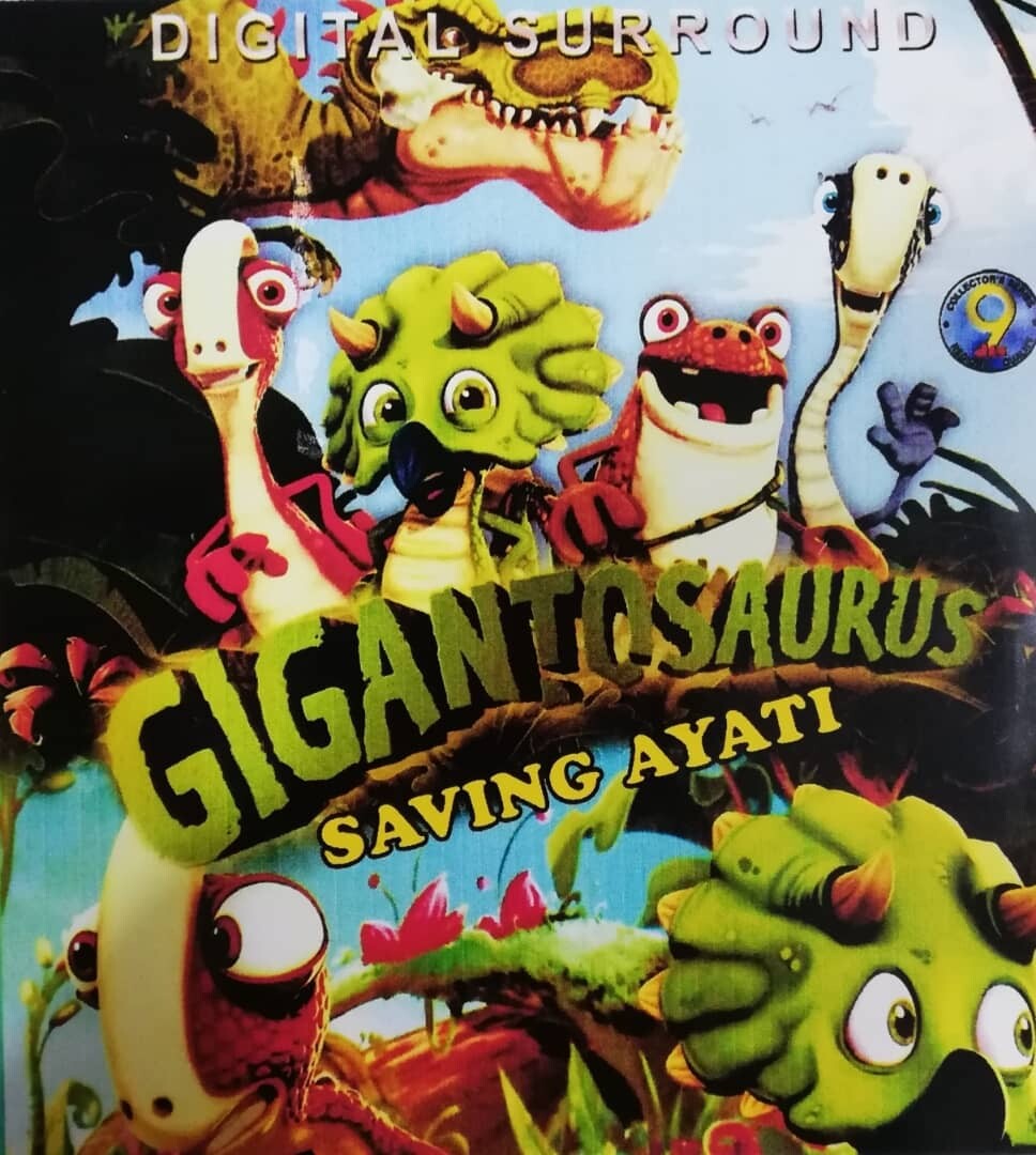 DVD English Cartoon Movie Gigantosaurus Saving Ayati - Movieland682786 ...