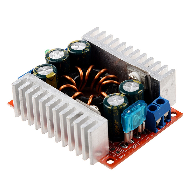 DC-DC 15A synchronous rectification adjustable step-down module 4-32V 12V to 1.2-32V 5V converter module rectifier high-power adjustable high-efficiency industrial LED stabilized power supply step-down module