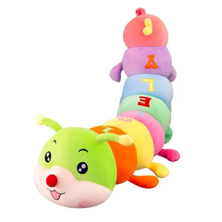 big caterpillar plush