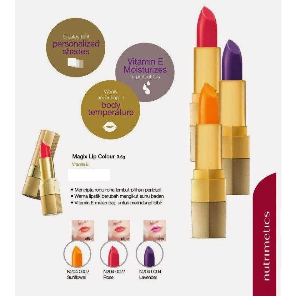 magic lip colour nutrimetics