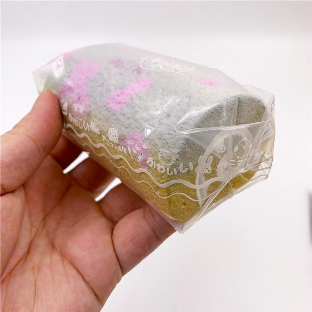 Sanhe Cartoon Towel Roll Egg Roll Hand Pillow Slow Rebound Squishy Decompression Pu Simulation Cake Toy