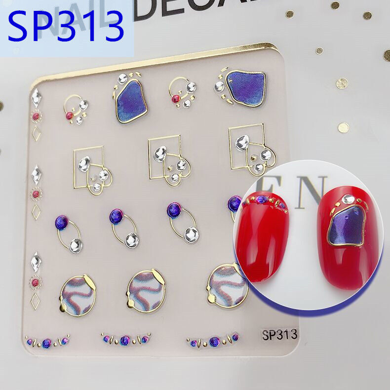 SP Miếng Dán Móng Tay 3D Nail Sticker Hoạt Hình dán móng họa tiết hoạt hình dễ thương xinh xắn nghệ thuật trang trí móng tay 3D độc đáo