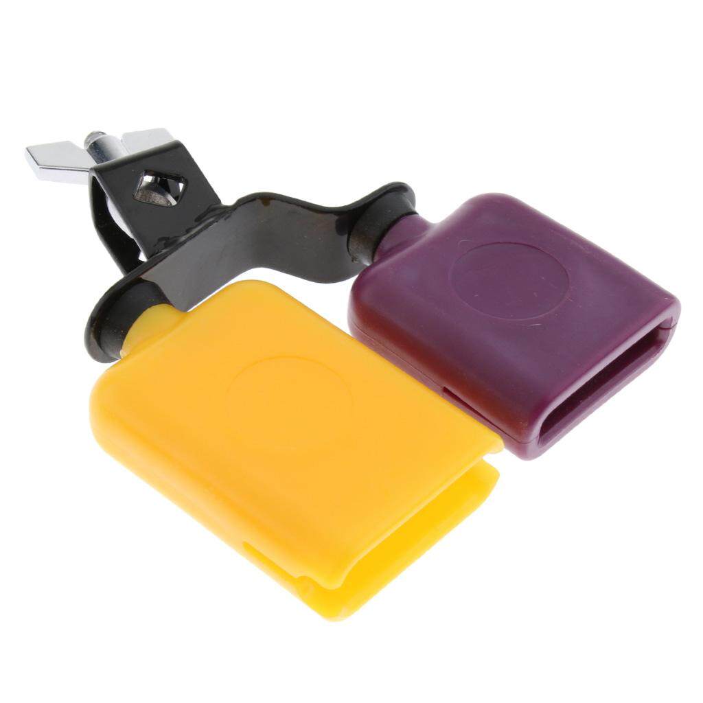 WDGREAT Multicolor Cowbell ชุุดกลองชุดเครื่องดนตรีอุปกรณ์เสริม