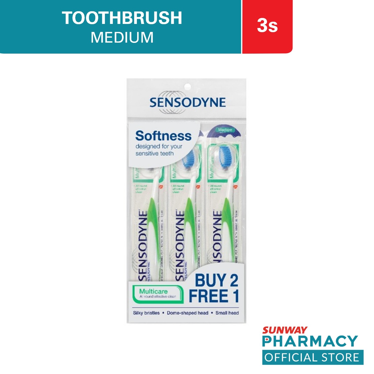 sensodyne multicare toothbrush