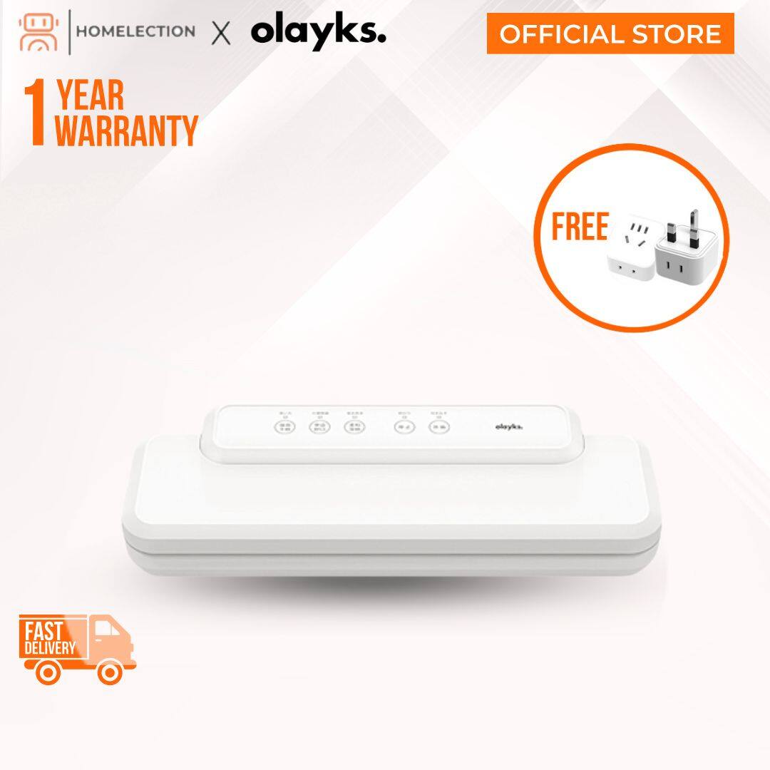 Olayks Vacuum Sealer Machine Automatic Food Vacuum Sealing Packing Machine 真空包装机 小型家用抽真空食品包装封口机