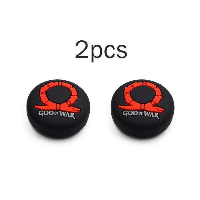 2PCS PS4/PS5 Thumb Grip Caps Playstation4 Controller Joystick Cap Silicone Rubber Individual Thumb Grip Caps
