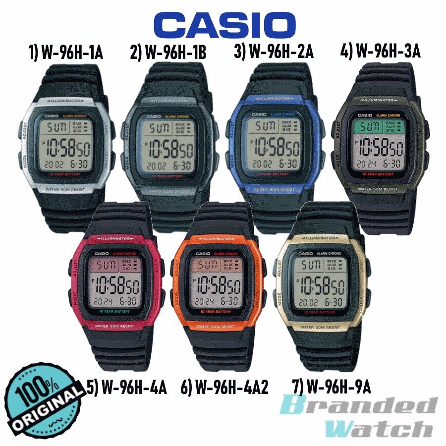 casio w 96