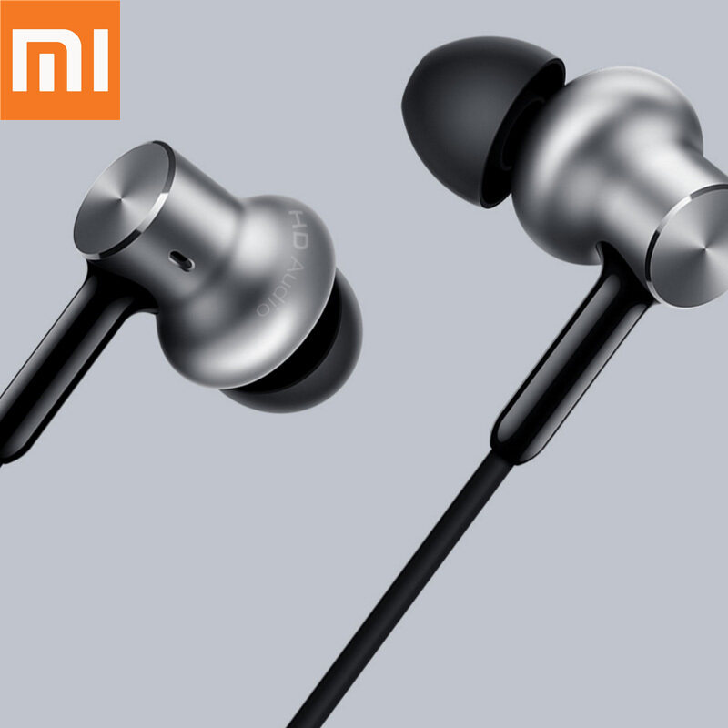 Original Xiaomi Mi In-Ear Hybrid Pro HD Earphone With Mic Noise Cancelling Mi Headset with MIC for Huawei Redmi 4 Mobile Phones Singapore