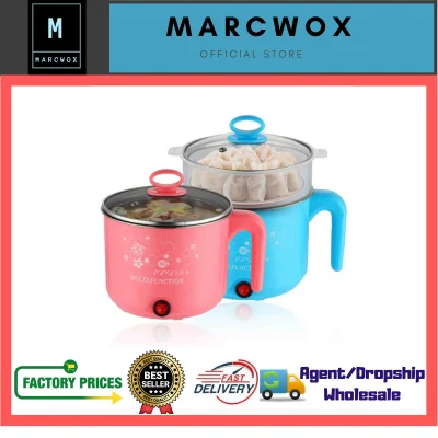 1.8L Multi function Inner Non-Stick Coating Pot Electric Mini Cooking Pot Steamer 1.8 Litre Mini Rice Cooker Multi Cooker