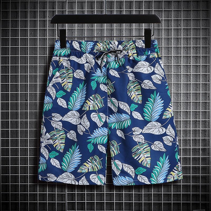 Hawaiian style men's beach shorts, printed high quality men's Beachwear, very suitable for summer wear