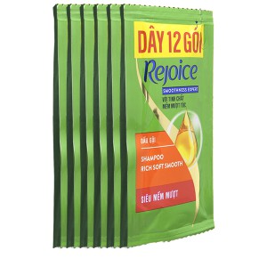 Combo 10 dây dầu gội rejoice siêu mượt 12gói x 6g