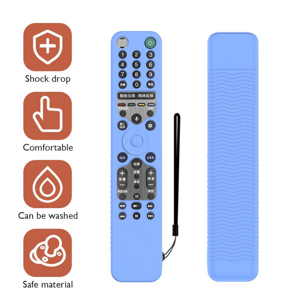 Vỏ Bọc Điều Khiển Từ Xa Bằng Silicon Cho Ốp TV Sony RMF-TX600C Bảo Vệ Chống Sốc Chống Mài Mòn
