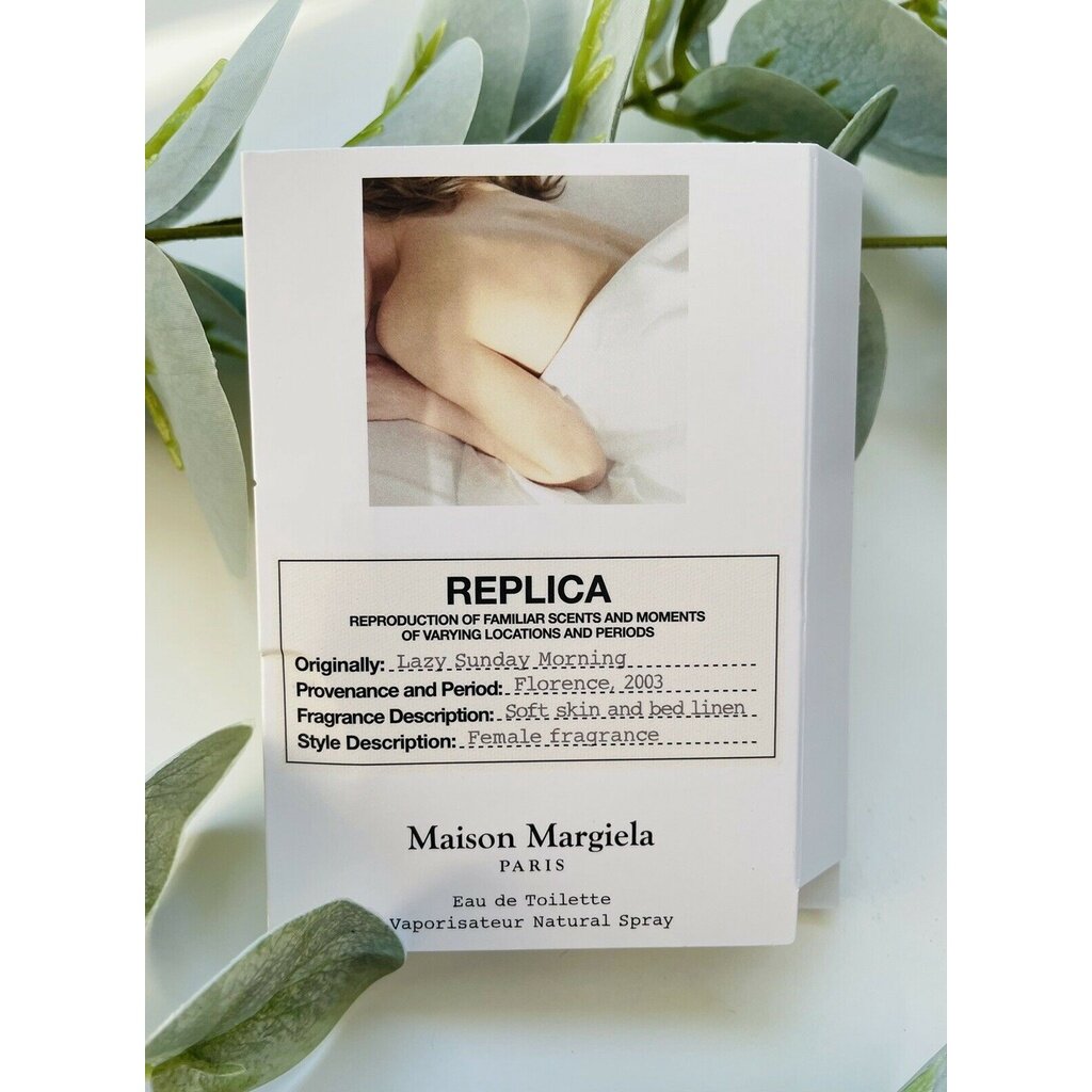 Maison margiela replica lazy discount sunday morning fragrance sample