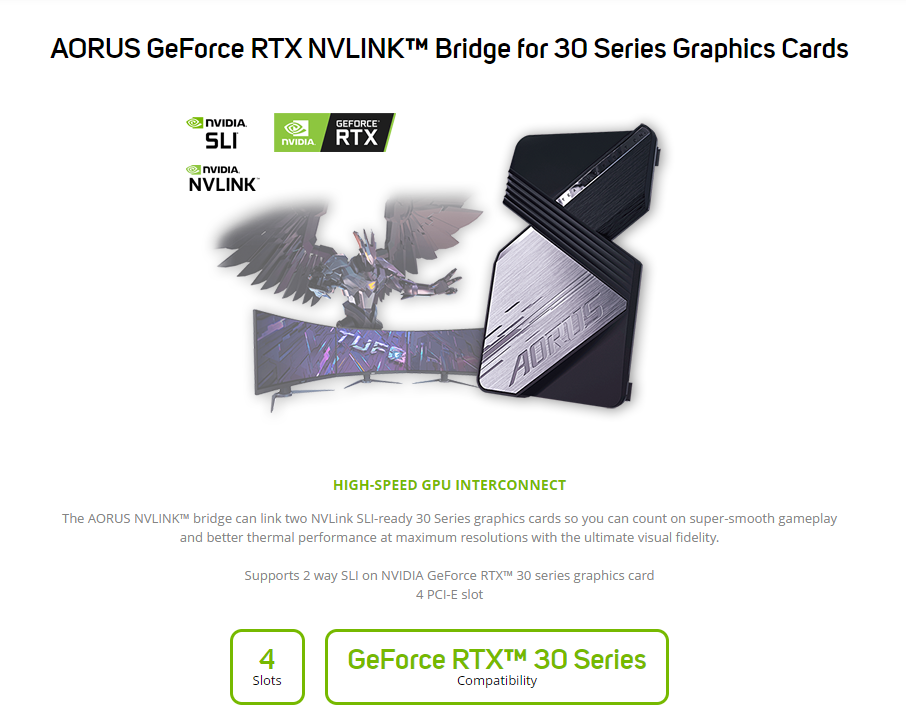 Aorus Way Nvlink Bridge Aorus Nvlink Bridge Shop