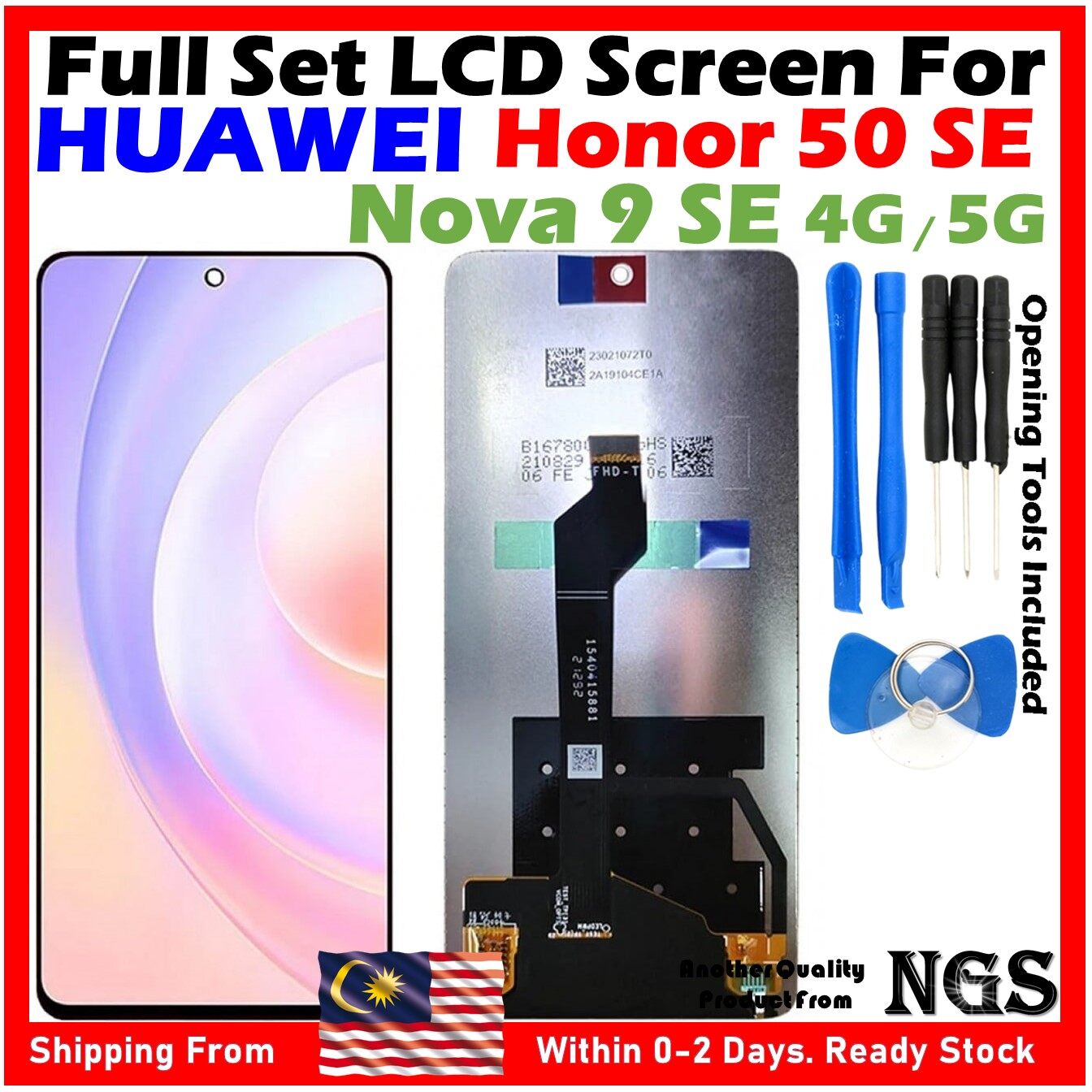 nova 9 se lcd compatible