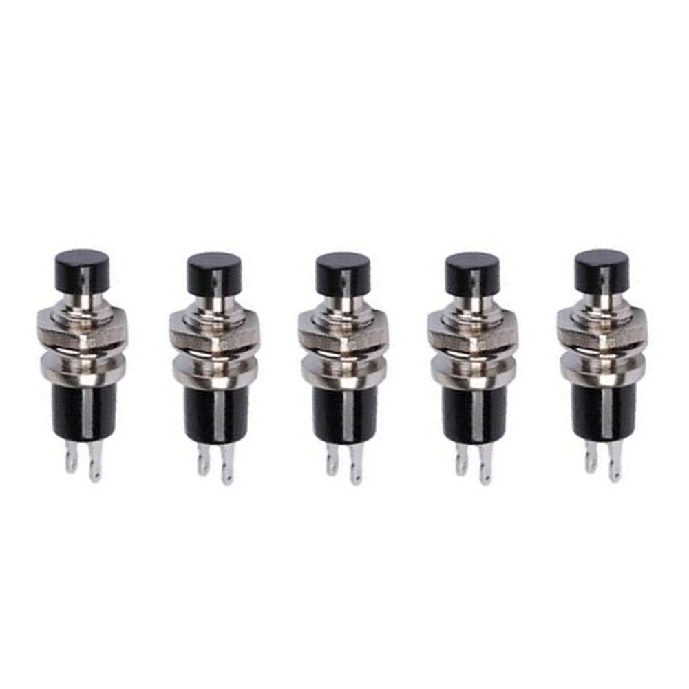 Xiaxuannai®10 Cái Nút Bấm Chốt Khóa Bật/Tắt Tạm Thời Mini Công Tắc Xe Hơi/Thuyền