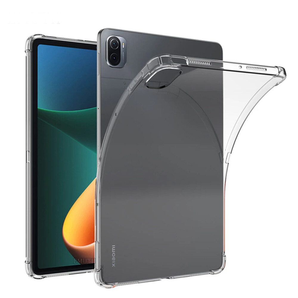 Case For Xiaomi Pad 5 Pro Xiaomi Redmi pad Cover Anti Skid Soft Silicon TPU Protection Shell For Xiaomi MiPad Mi Pad 5 Pro 2021 Shockproof Silicone Case For Xiaomi MiPad Mi Pad 5 Pro 11inch Flexible Transparent Back Cover