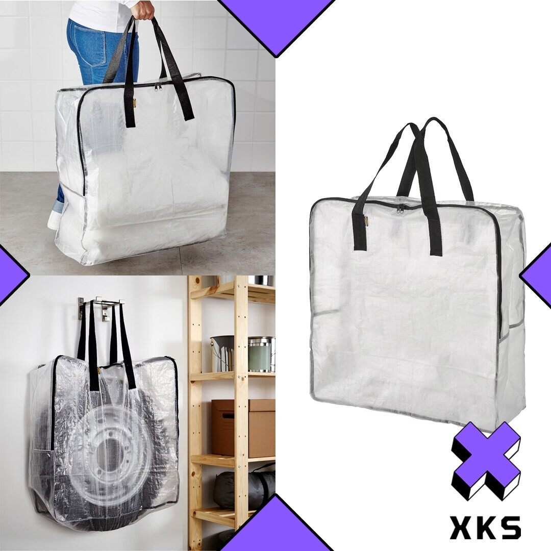 Ikea transparent online bag