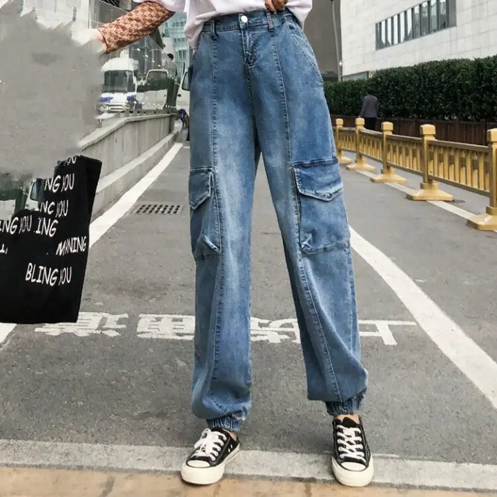 tall cargo jeans