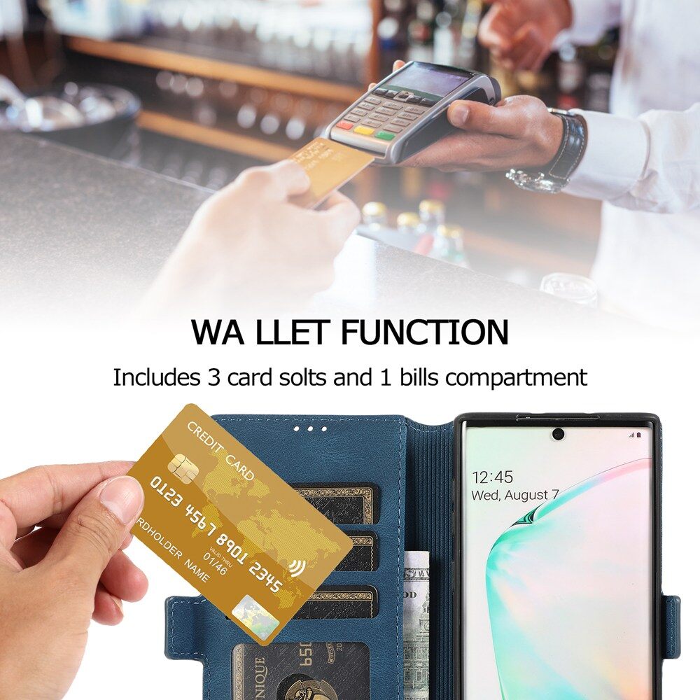 Bao Da Dạng Ví Lật Dành Cho Samsung Galaxy Note 8/Note 9/Note 10/Note 10 Plus Note 10 + Giá Kẹp Đóng Nam Châm Vỏ Bọc Khe Cắm Thẻ