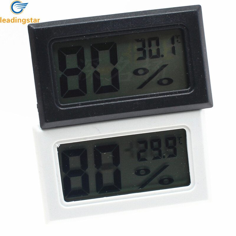 LeadingStar Fast Delivery Mini LCD Digital Thermometer Hygrometer Indoor Portable Temperature Sensor Humidity Instruments