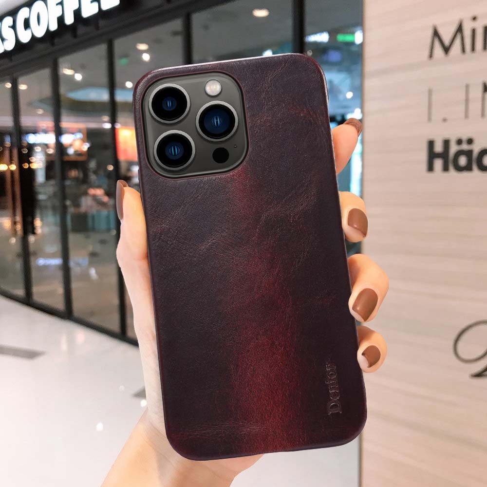 High quality genuine leather case for iPhone 13 Pro Max iPhone13 mini iPhone 12 Pro Max iPhone 11 Pro Max hard shell