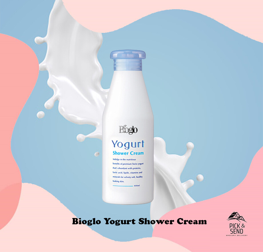 Cosway Bioglo Yogurt Shower Cream 400ml Mandi Shower Gel_98621 Lazada