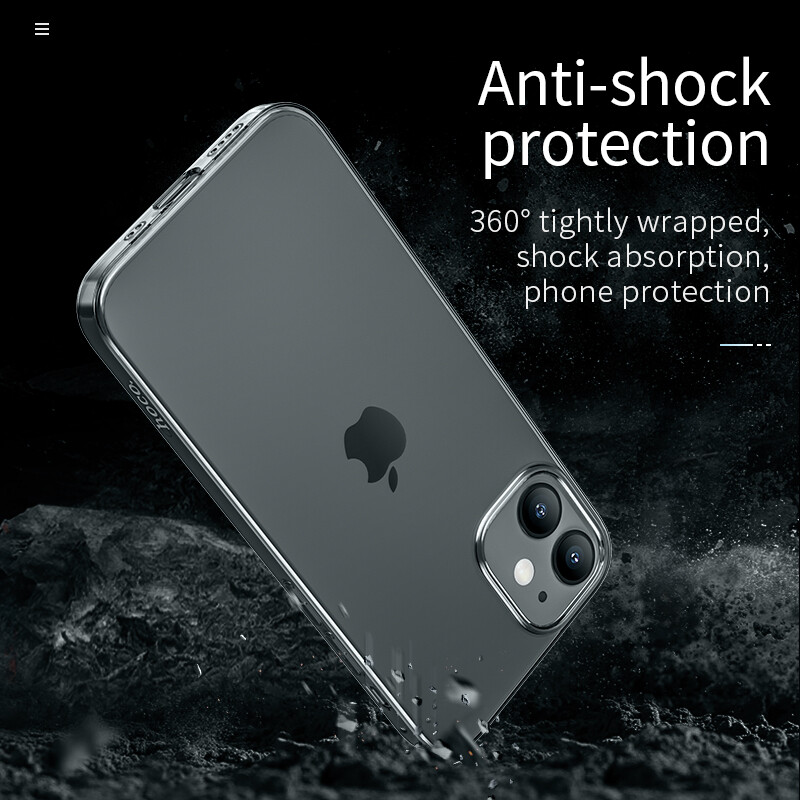 Ốp HOCO Trong Suốt Mới 2021 Cho iPhone 13/ iPhone 13 Pro / iPhone 13 Pro Max Ốp Lưng Silicone TPU Siêu Mỏng