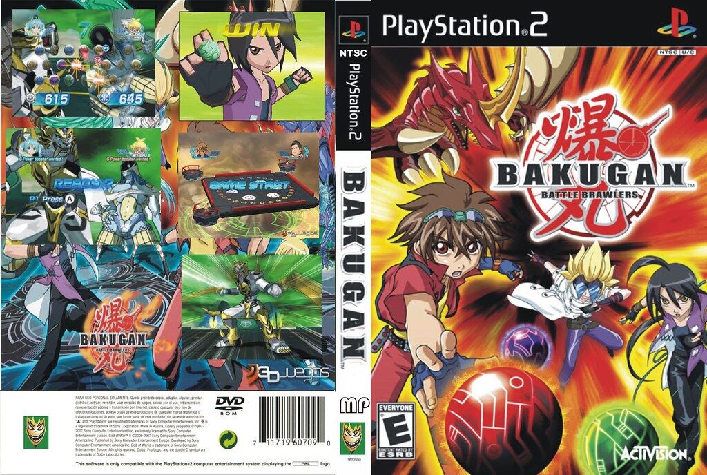 bakugan battle brawlers playstation 2