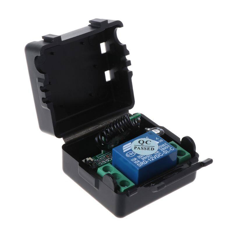 1Set DC12V-24V Wireless Remote Control Switch 2CH Relay Receiver Module RF Transmitter 315Mhz/433Mhz