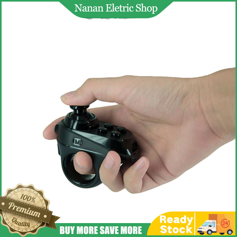 Game Controller R1 Mini Ring Bluetooth4.0 Rechargeable Wireless VR Remote Game Controller Joystick Gamepad for Android 3D Glasses
