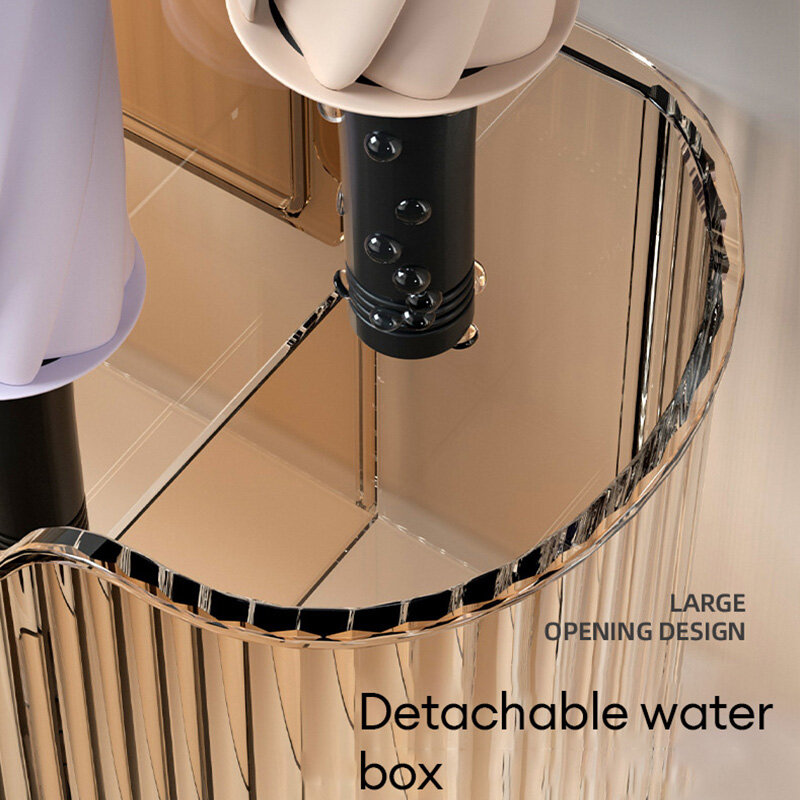 plastic umbrella storage rack wall-mounted non-marking installation transparent non-perforated large umbrella storage storage