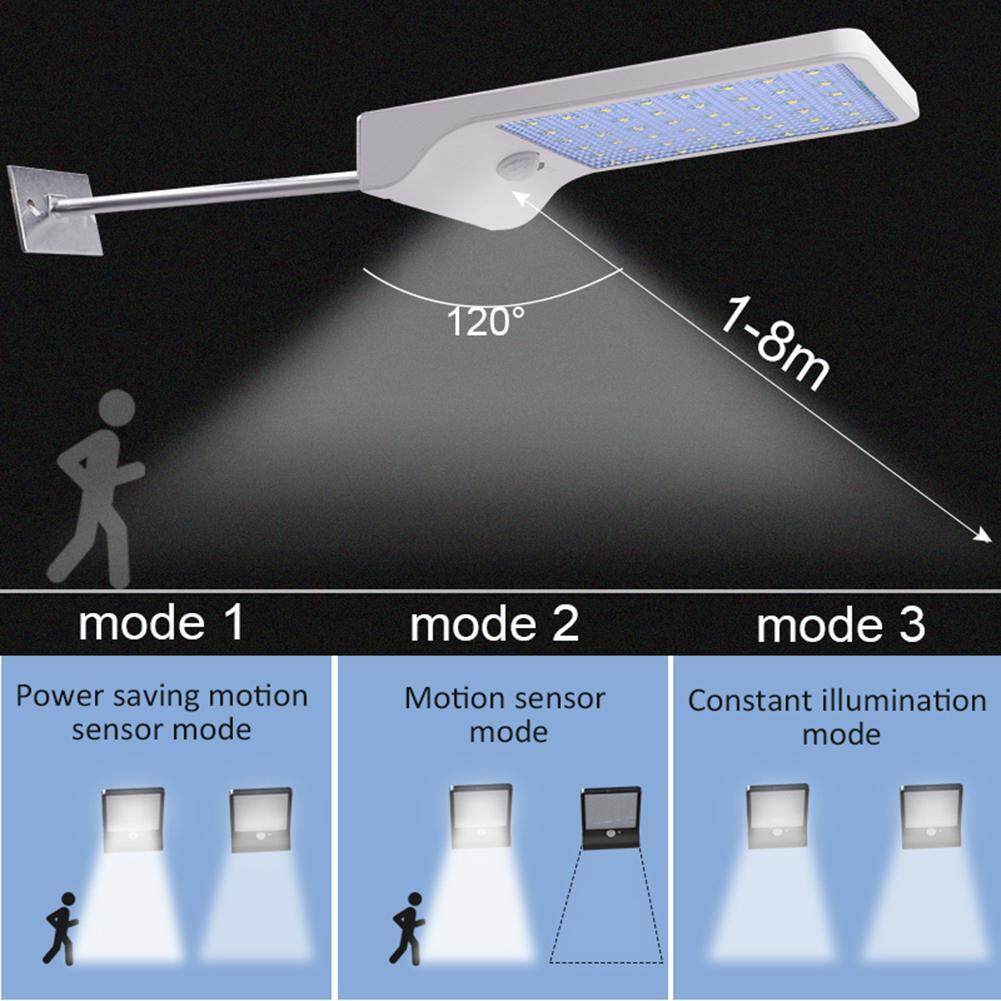 ĐÈN LED Năng Lượng Mặt Trời Đèn Cảm Biến Chuyển Động Mờ Chống Nước Đường Phố Đèn Sân Vườn