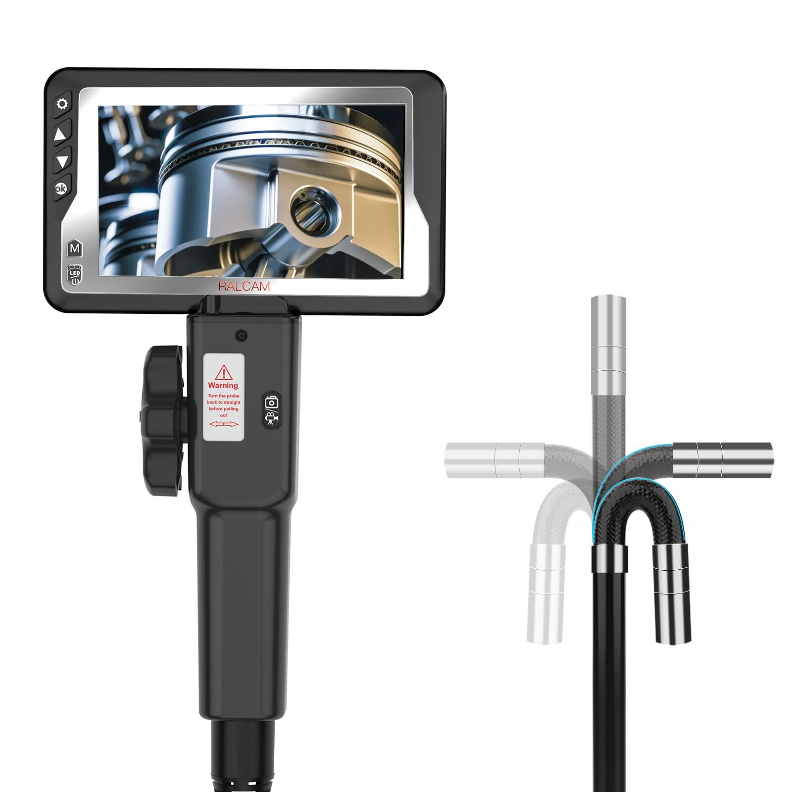 steerable inspection camera