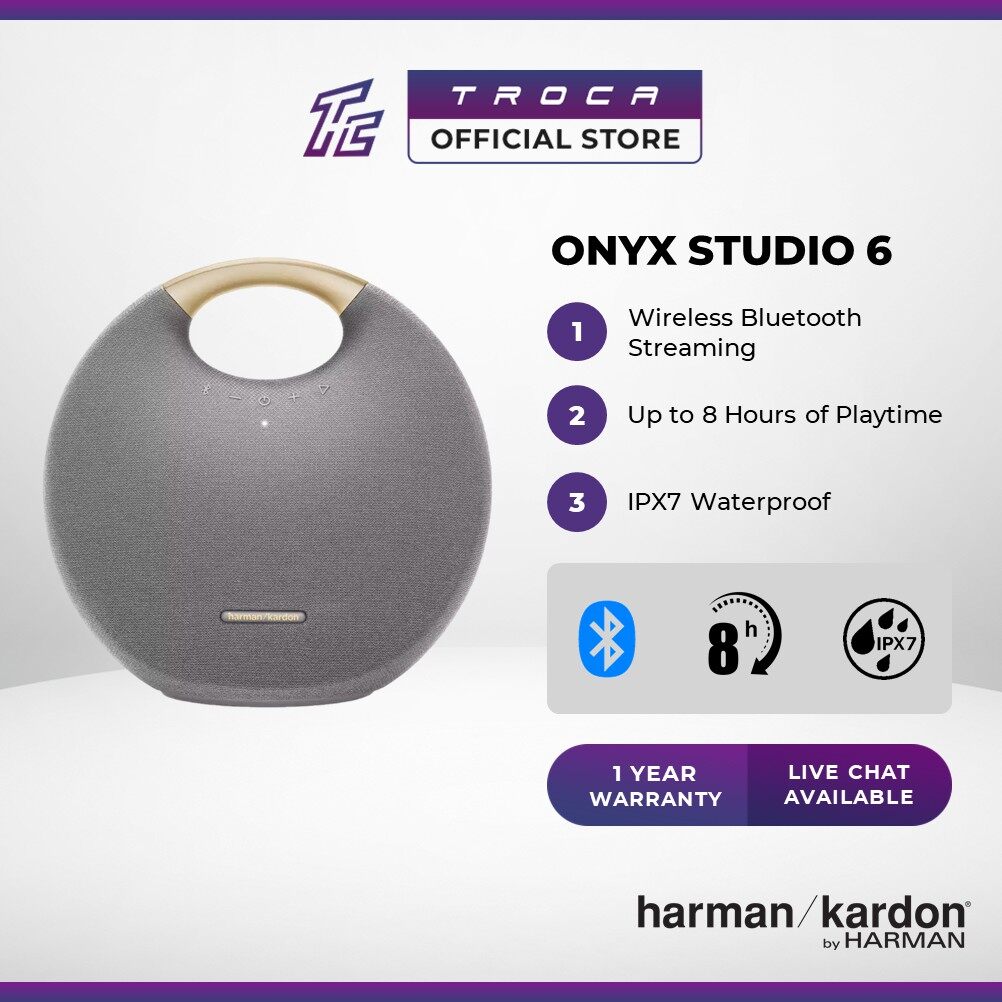 Harman Kardon Onyx Studio Portable Bluetooth Waterproof Speaker