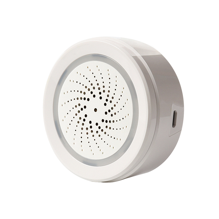 Smart USB Siren Alarm Home Security Wifi / Zigbee Tuya Smartlife