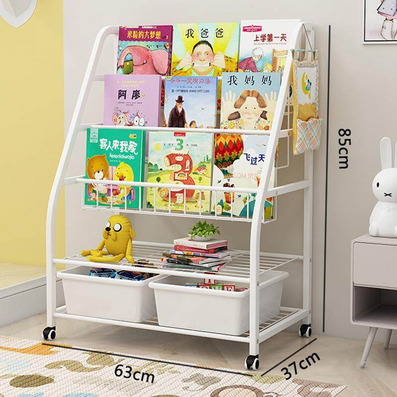 childrens bookcase on wheels