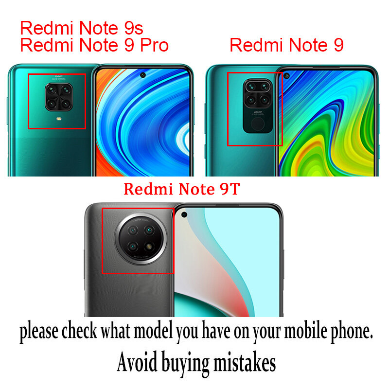 NIWINEE For Xiaomi Redmi Note 9T，Redmi Note 9，Redmi Note 9S，Redmi Note 9 Pro ，Redmi Note 9 Pro Max Phone Case Straight-edge Liquid Silicone All-inclusive Lens Anti-fall New Ultra-thin Simple Personality Creative Soft Phone Case