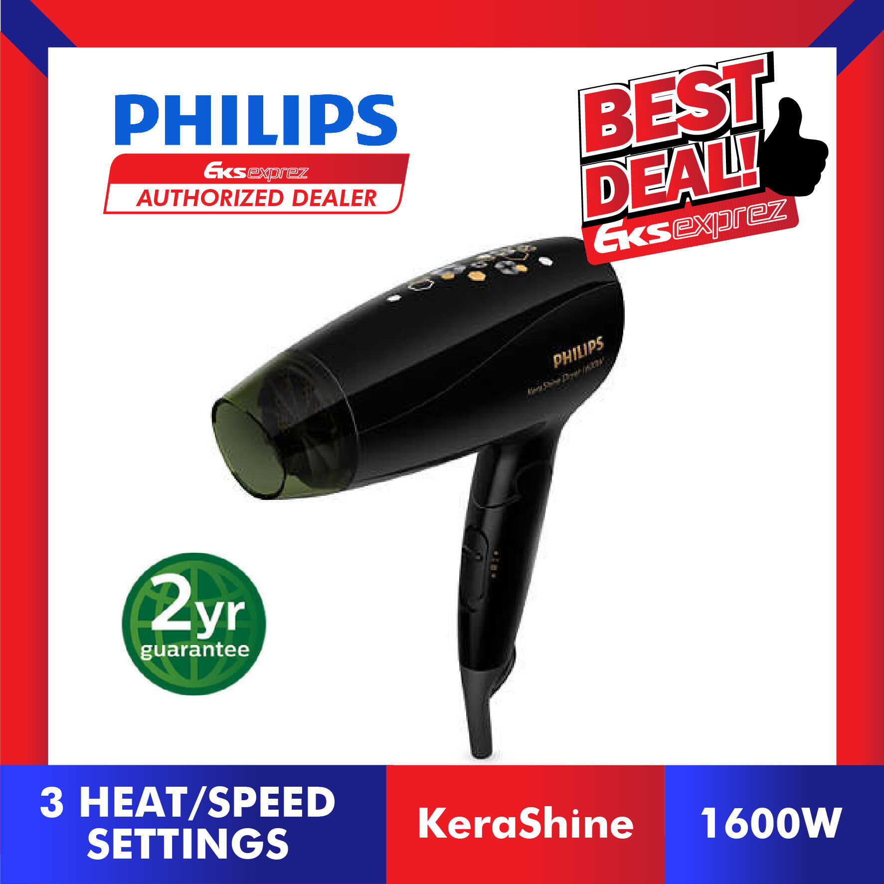 Harga hair dryer philips kerashine Clearance