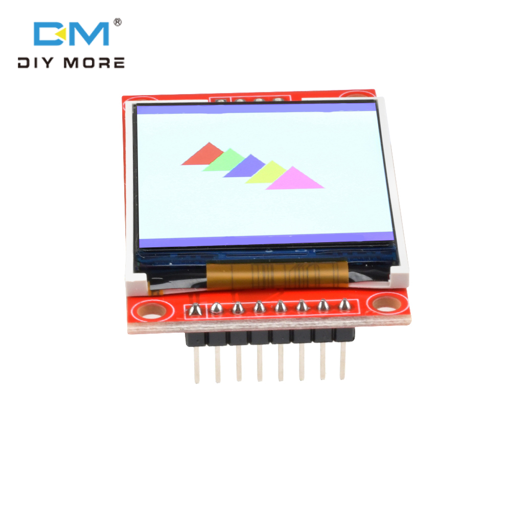 Diymore spi lcd screen module 1.8 inch color screen support 65k color display 128*160 tft module with sd card st7735 driver for arduino /c51 /stm32