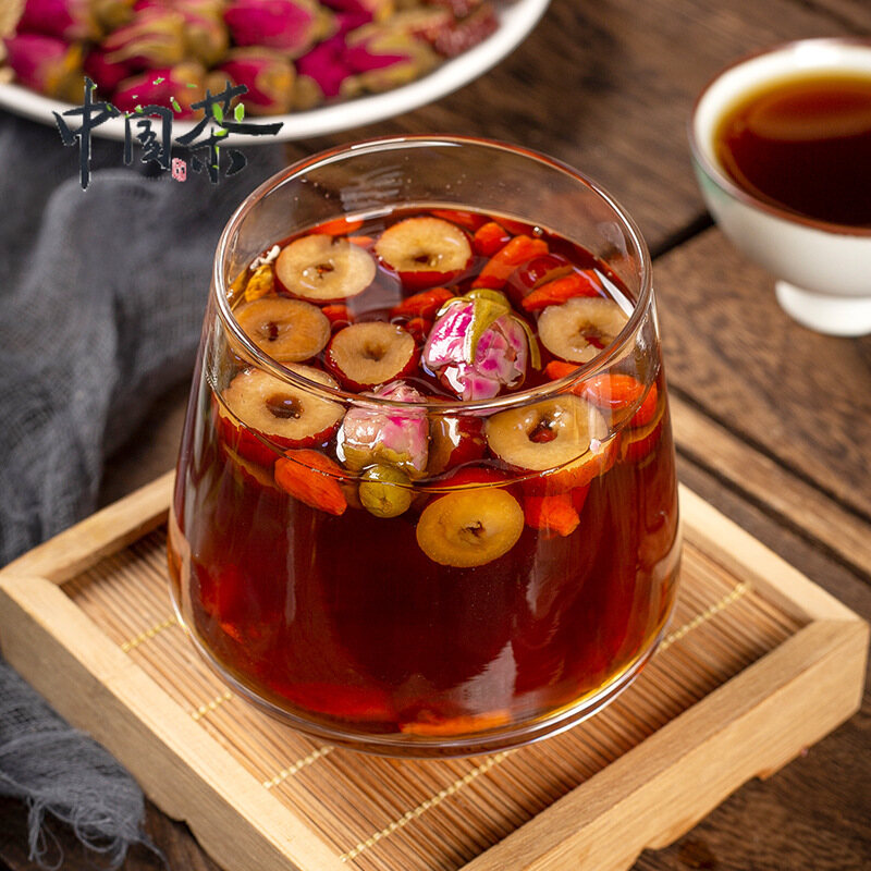 (Trà Trung Quốc) Trà Táo Tàu Gừng Đường Nâu 200G