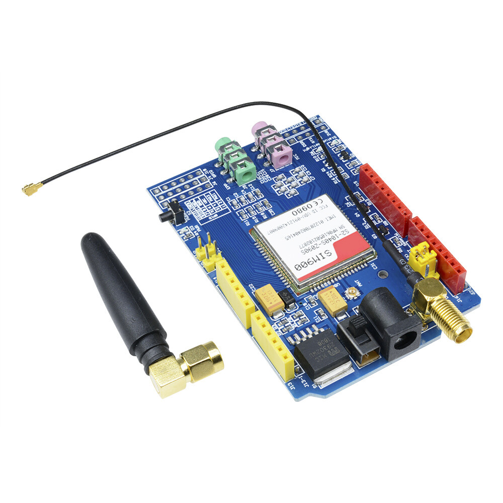 【DIYMORE】SIM900 GPRS/GSM Shield Development Board Quand-band Module Kit For Arduino